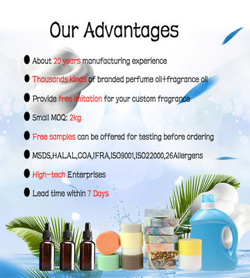 Concentrate Fragrance Oil Jasmine Fragrance For Fabric Washing