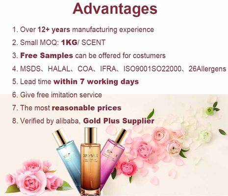 Chinese Famous And Top Sale Oem Perfume Fragrance Oils
