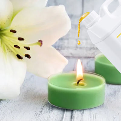 Aceite líquido altamente concentrado para la fabricación de velas