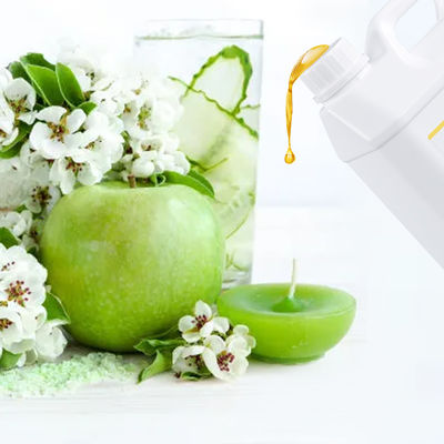 Velas de manzana, olor a aceite, velas de fragancia, ambiente romántico.