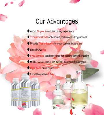 High Quality Designer Perfume Oil Fragrance Wholesale For Perfume Making